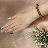  Vòng đá thạch anh ưu linh đa sắc 