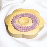  Vòng đá Kunzite hồng tím 