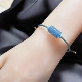  Dây đeo tay lu thống aquamarine 