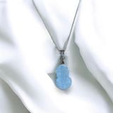  Mặt dây chuyền tỳ hưu aquamarine 
