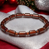 Vòng lu thống đá Garnet - Ngọc Hồng Lựu