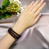  Chuỗi quấn 3 vòng thạch anh khói 