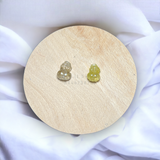  Mặt dây chuyền tỳ hưu thạch anh tóc vàng/ tóc nâu 