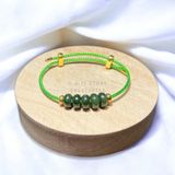  Dây đeo tay ngũ điếu ngọc bích 