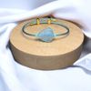 Dây đeo tay hồ ly chúa aquamarine