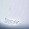 Dây chuyền mặt lu thống moonstone