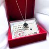  Mặt dây chuyền cỏ 4 lá ngọc phỉ thúy mực dục bọc bạc 925 