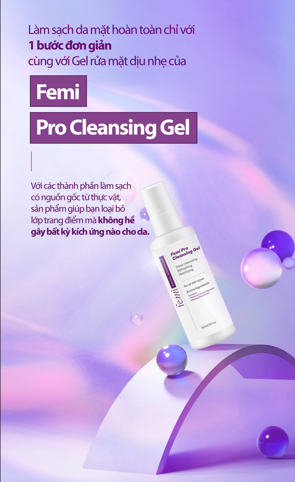  Gel rửa mặt sạch sâu, dưỡng ẩm cho da ngăn ngừa mụn 