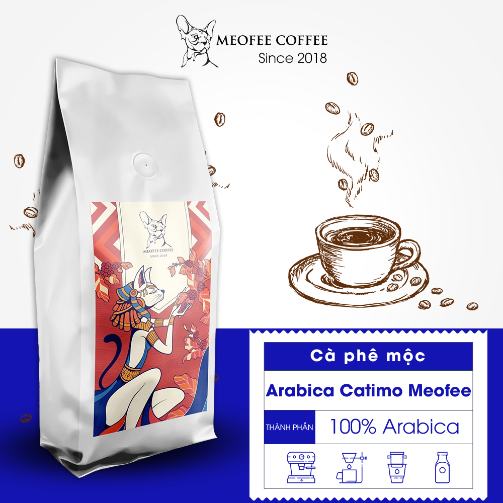  Cà phê Arabica Catimor Meofee 