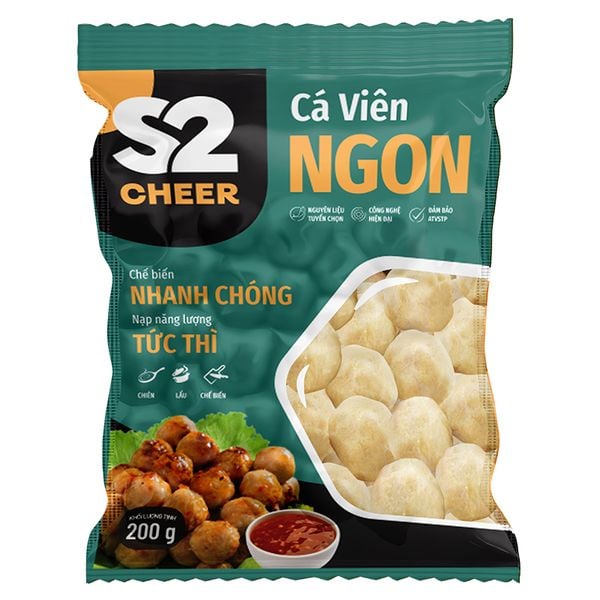  S2 CHEER CÁ VIÊN NGON - 200G 