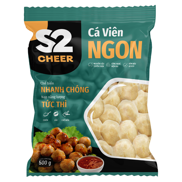  S2 CHEER CÁ VIÊN NGON - 500G 