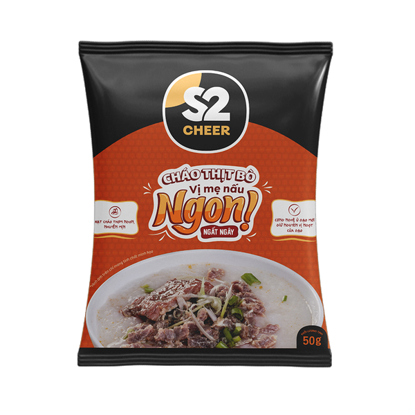  S2 CHEER CHÁO THỊT BÒ 