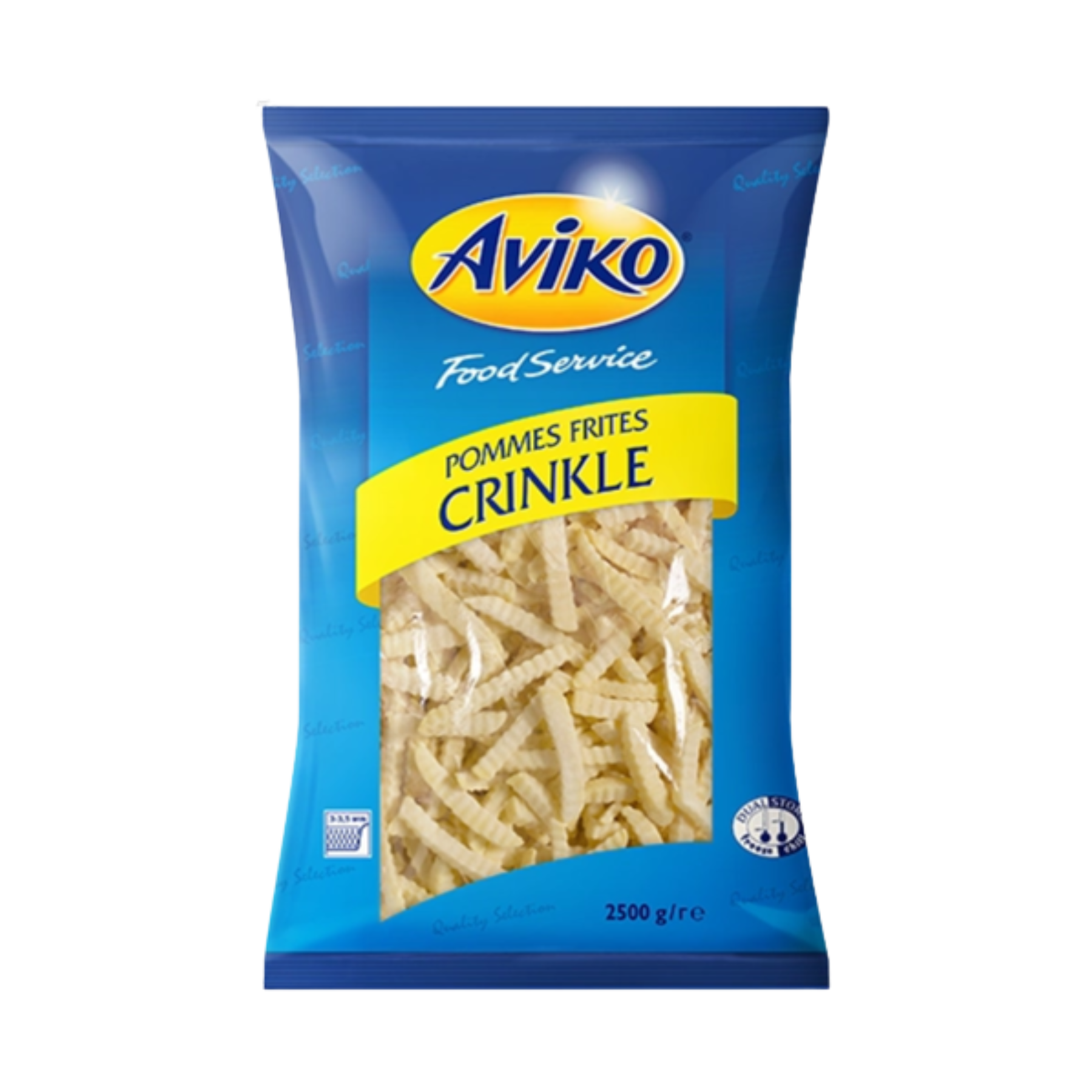  KHOAI TÂY AVIKO RĂNG CƯA-1/2 AVIKO CRINKCLE CUT AA - 2,5KG 