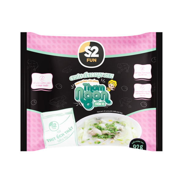  S2 FUN CHÁO ẾCH HẠT SEN 