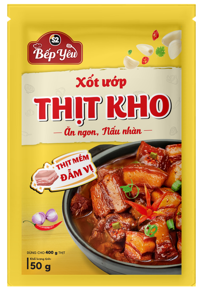  Xốt Ướp Thịt Kho Bếp Yêu 
