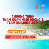  TRỌN GÓI TEAMBUILDING HÈ 2024 (Quy Nhơn - Phú Yên/3 ngày 2 đêm) 