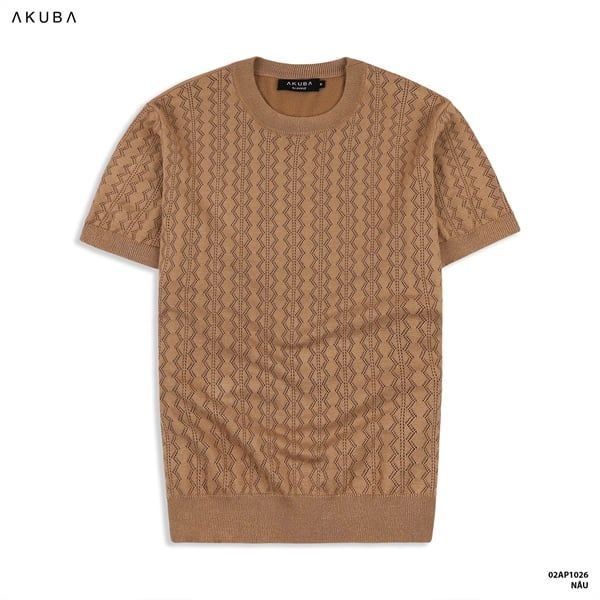  AO THUN TAY NGAN 02AP1026 - L - NAU - L - Nau 