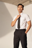 Áo sơ mi cộc tay cơ bản, (Trắng, 39)