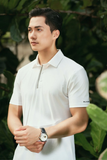  Áo polo thiết kế (Trắng kem, 39) 