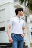  Áo polo thiết kế, (Trắng, 39) 