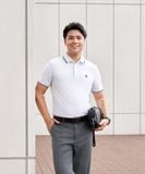  Áo polo cơ bản, (Trắng, 39) 