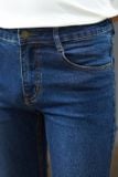  QUẦN JEANS BASIC - XANH DƯƠNG ĐẬM 8QBDB004XDM01 