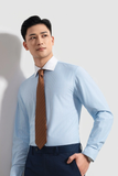  Áo sơ mi dài tay thiết kế, (Xanh, 39) 