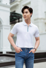 Áo polo thiết kế, (Trắng, 39)