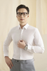  Áo sơ mi dài tay caro, (Trắng, 39) 