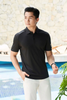 Áo polo thiết kế (Đen, 39)