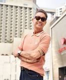  Áo polo cơ bản, (Cam, 39) 