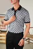  Áo phông hoạ tiết (Đen, 39) 