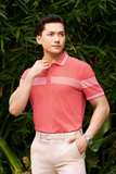  Áo polo thiết kế ( Hồng đậm, 39) 