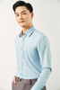  Áo sơ mi dài tay cơ bản, (Xanh, 39) 