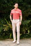  Áo polo thiết kế ( Hồng đậm, 39) 