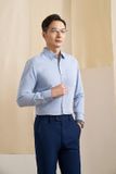  Áo sơmi dài tay cơ bản (Xanh đậm, 39) 