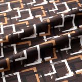  Áo polo hoạ tiết (Nâu đậm, 39) 