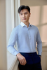 Áo sơ mi dài tay hoạ tiết, (Xanh, 39)