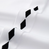  Áo sơ mi dài tay thiết kế (Trắng, 39) 