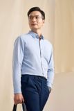 Áo sơmi dài tay cơ bản (Xanh đậm, 39) 