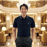  Áo polo cơ bản, (Tím than tối, 39) 