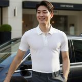  Áo polo cơ bản, (Trắng, 39) 