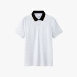  Áo polo hoạ tiết, (Trắng, 39) 