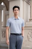  Áo polo hoạ tiết, (Ghi sáng, 39) 