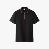  Áo polo thiết kế, (Đen, 43) 