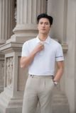  Áo polo thiết kế, (Trắng, 39) 