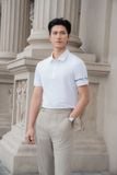  Áo polo thiết kế, (Trắng, 39) 