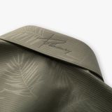  Áo sơ mi cộc tay họa tiết, (Rêu, 39) 