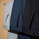  Quần âu caro cạp tangdor, (Đen, 29) 