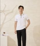  Áo polo thiết kế, (Trắng, 39) 